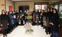 تجلیل از بانوان همکار دانشکده آموزش پزشکی و فناوری های یادگیری در سالروز ولادت حضرت زهرا (س)