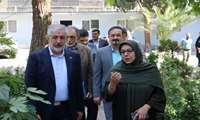بازدید معاون توسعه مدیریت و منابع دانشگاه از دانشکده آموزش پزشکی و فناوری‌های یادگیری
